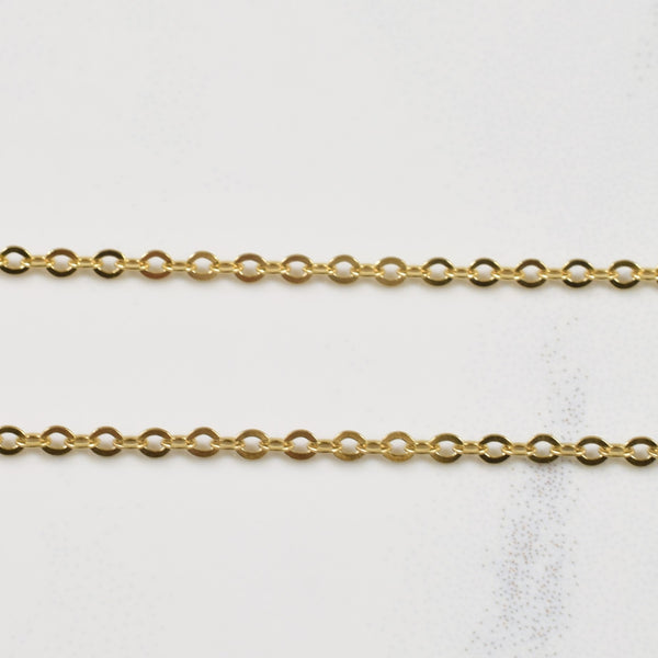 Diamond Flower Necklace | 0.05ct | 18