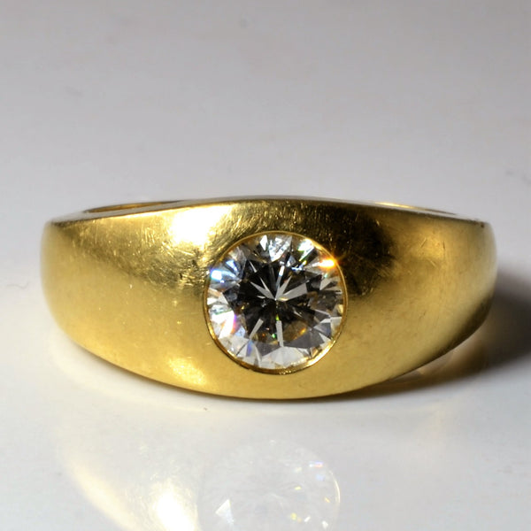 Birks' Gypsy Set Solitaire Diamond Ring | 1.21ct | SZ 9.5 |