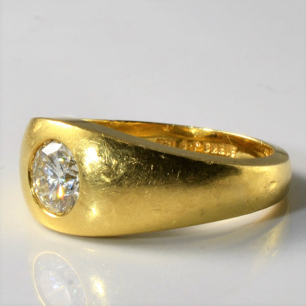 Birks' Gypsy Set Solitaire Diamond Ring | 1.21ct | SZ 9.5 |