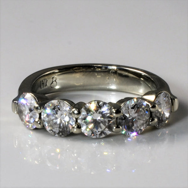 Brinkhaus' Five Stone Diamond Ring | 2.25ctw | SZ 7.5 |