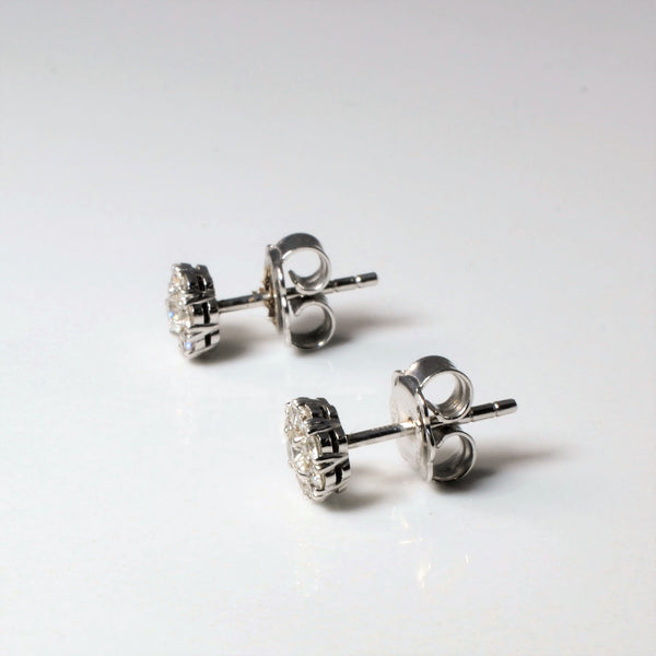 Birks' Cluster Diamond Stud Earrings | 0.46ctw |