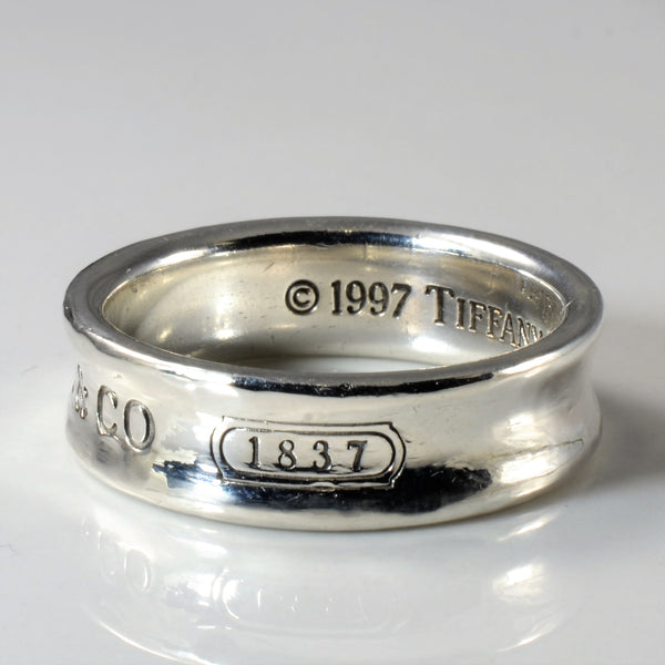 Tiffany & Co.' 1837 Concave Ring | SZ 10.5 |