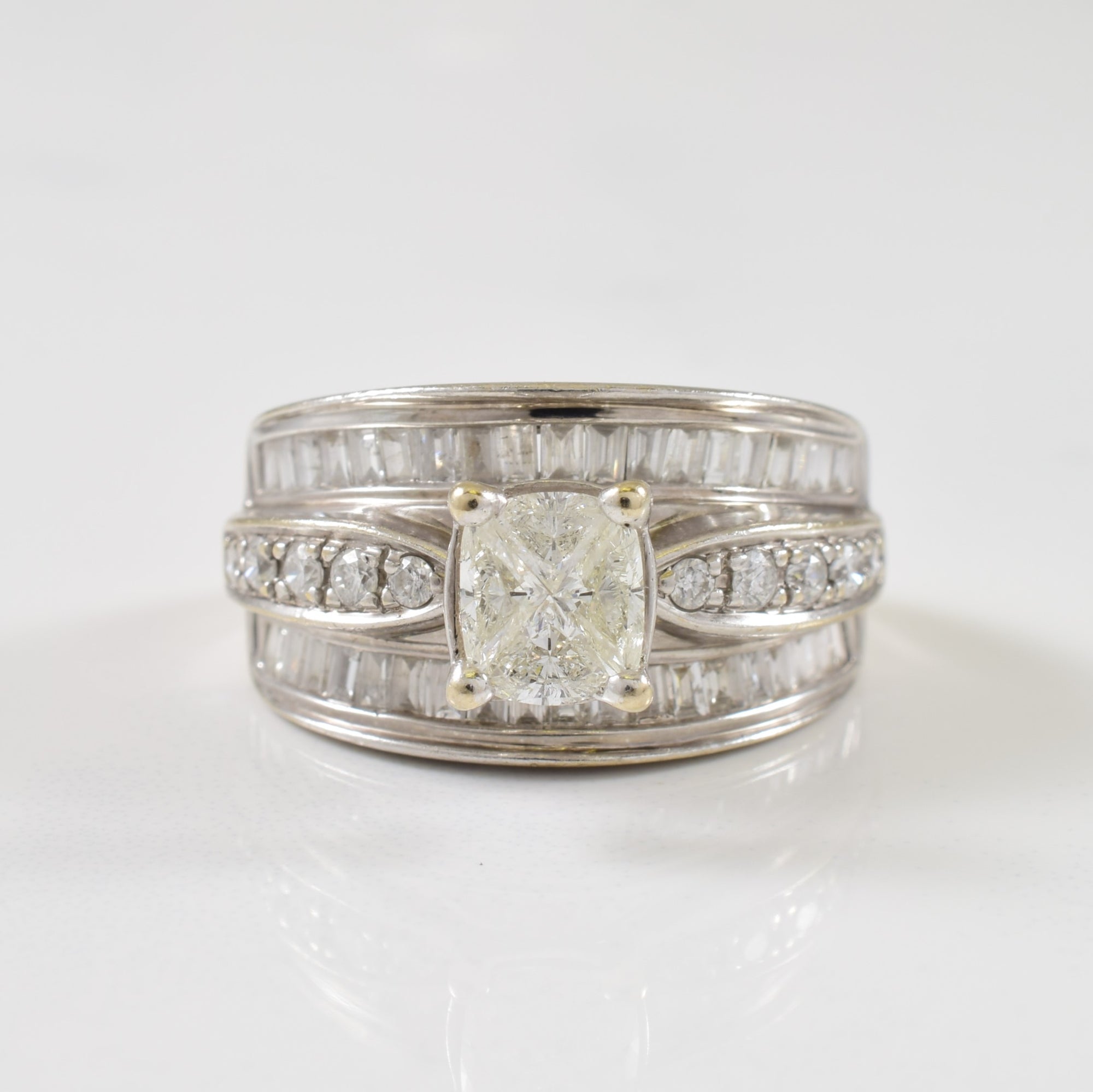 Diamond Wedding Engagement Ring | 1.44ctw | SZ 4.75 |