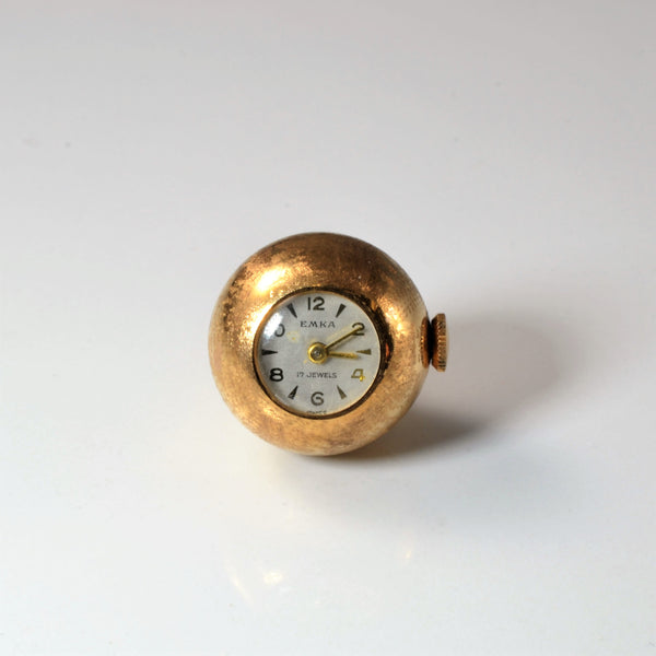 Emka' 1960s 17 Jewels Winding Watch Pendant |