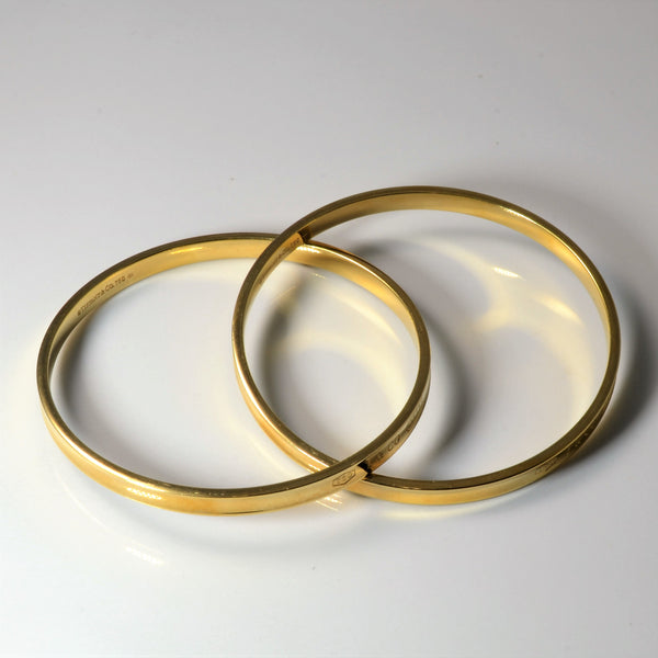 Tiffany & Co.' 1837 Interlocking Circles Bangle Bracelet | 8.5