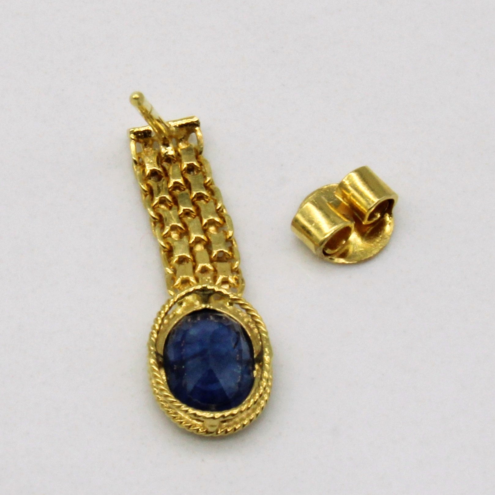 Sapphire Drop Earrings | 1.50ctw |