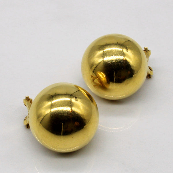 18k Yellow Gold Earrings