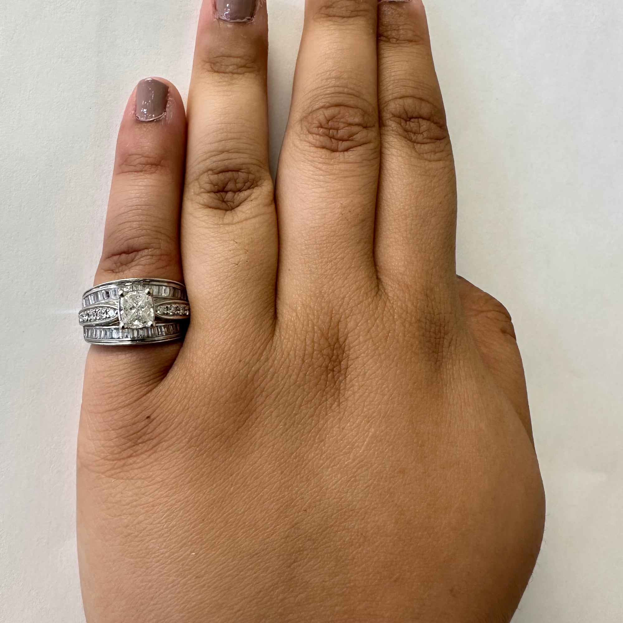 Diamond Wedding Engagement Ring | 1.44ctw | SZ 4.75 |