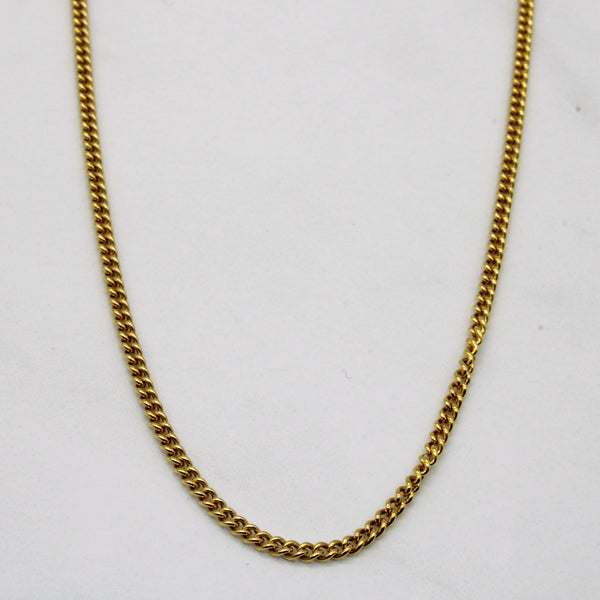 20k Yellow Gold Necklace | 24