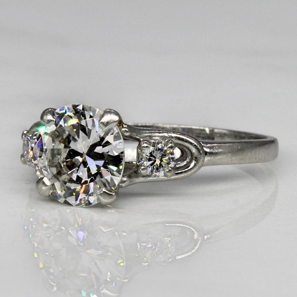 Early 1920s Diamond Engagement Ring | 1.47ctw | SZ 7 |