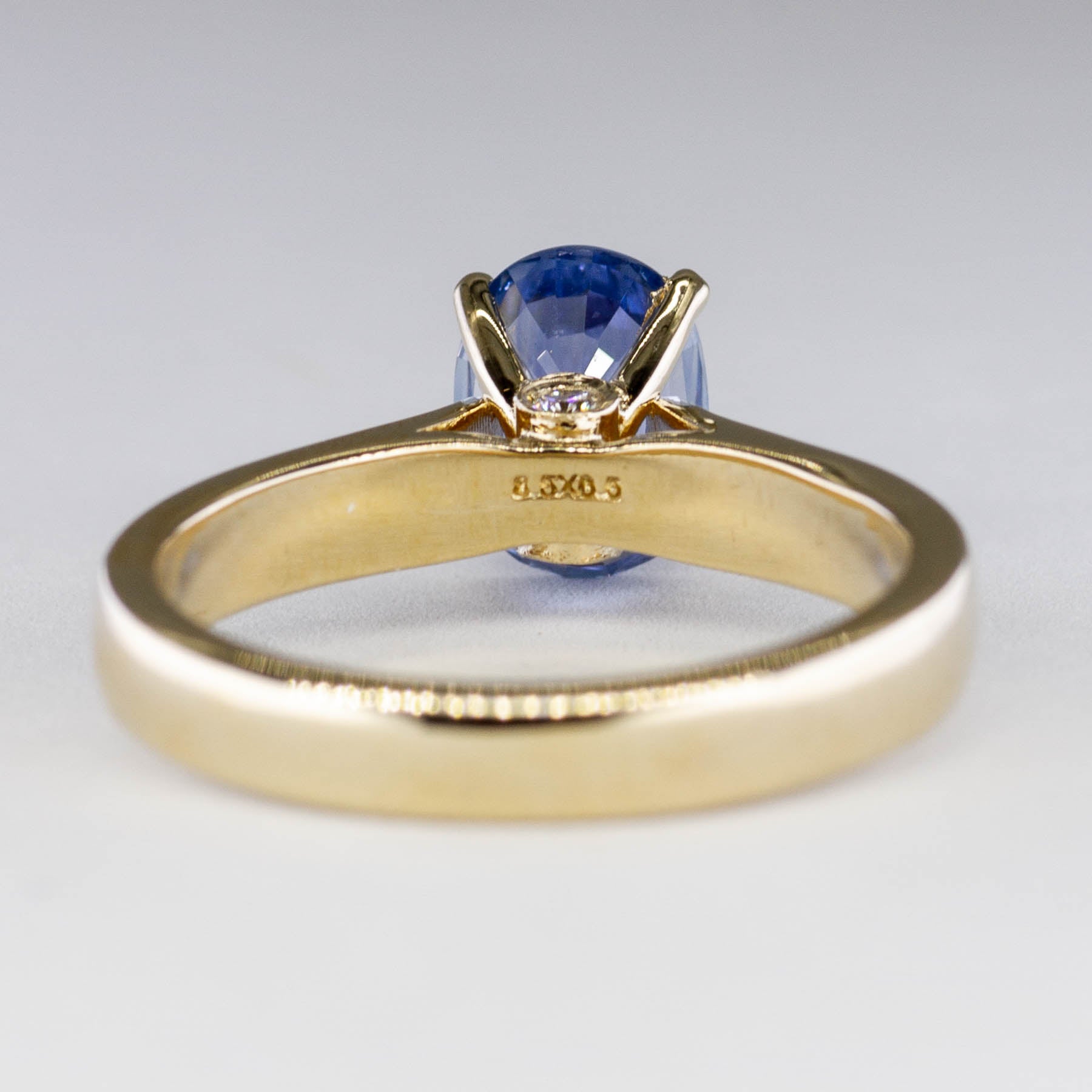 '100 Ways' Oval Sapphire and Diamond Ring | 2.02ct, 0.05ctw | SZ 7 |