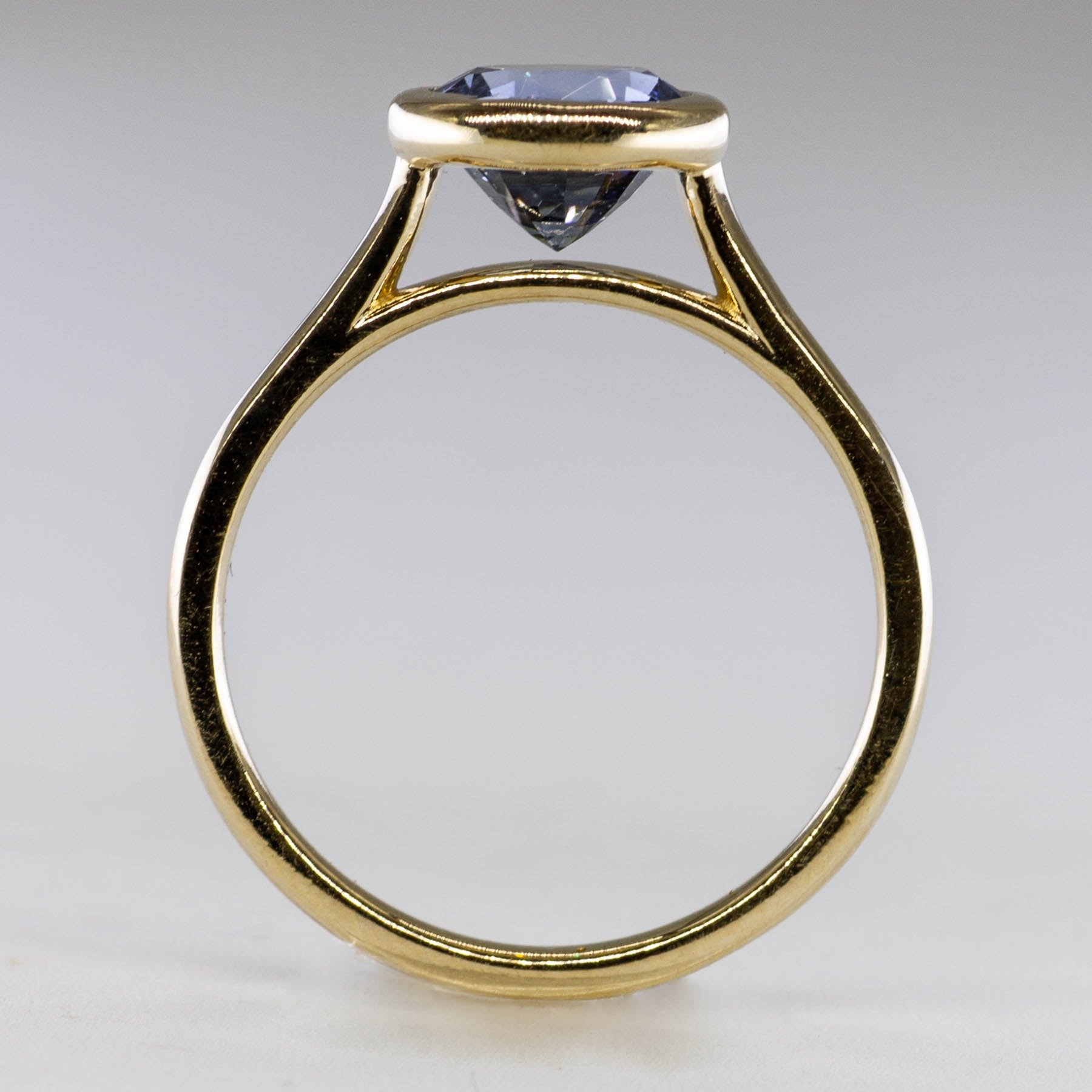 '100 Ways' Bezel Set Sapphire Ring | 1.93ct | SZ 6.75 |