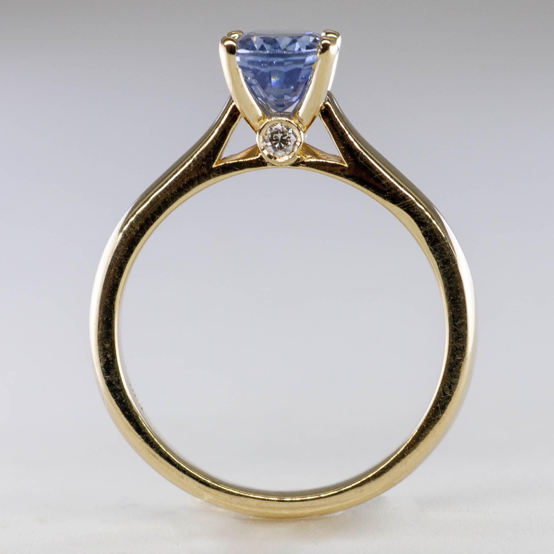 '100 Ways' Oval Sapphire and Diamond Ring | 2.02ct, 0.05ctw | SZ 7 |