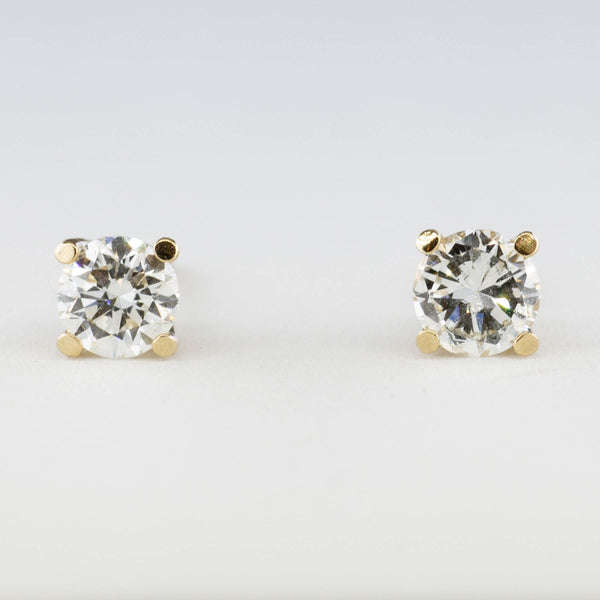 澳洲幸运10开奖官网开奖 Yellow Gold Diamond Studs | 1/2 carat | Options Available