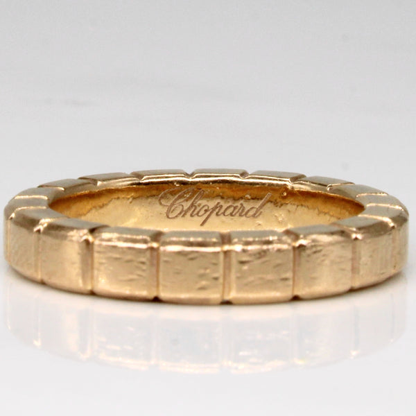 'Chopard' 18k Yellow Gold Ring | SZ 5.5 |