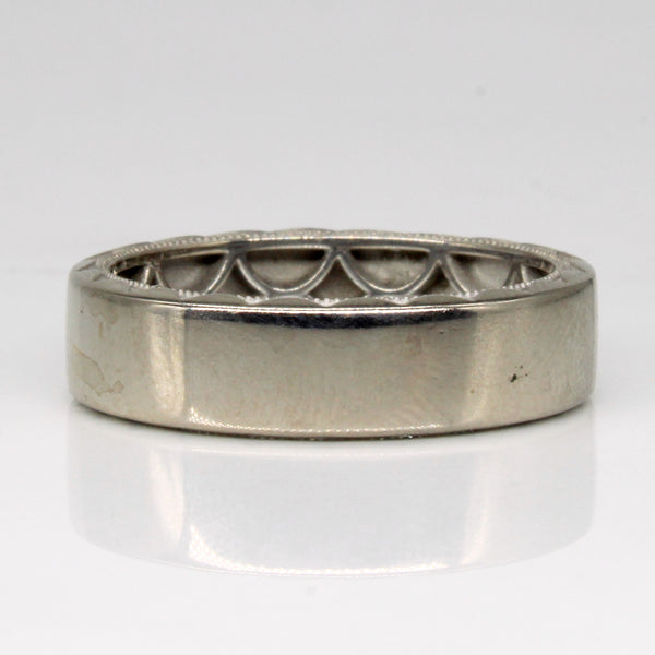 'Tacori' 18k White Gold Ring | SZ 9.5 |